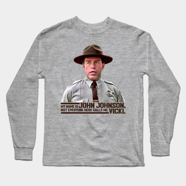 Everyone Calls Me Vicki Long Sleeve T-Shirt by darklordpug